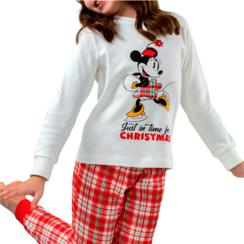 Disney Christmas-themed Family Pajamas for Girls SABOR