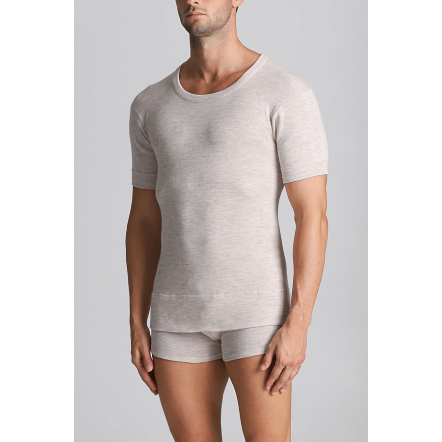 (3pcs) Men's Short Sleeve Wool Blend Jersey - ALPINA