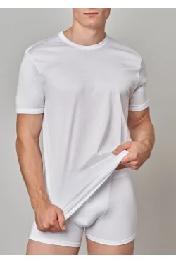 FILO DI SCOZIA - T-shirt ras du cou 100 % fil naturel