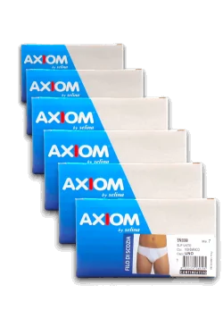 AXIOM men's lisle cotton briefs (6pcs) - LADYC