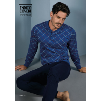 copy of ENRICO COVERI lightweight cotton pajamas