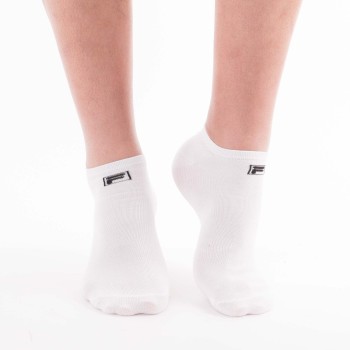 (3 pairs) FILA cotton sneaker ankle socks