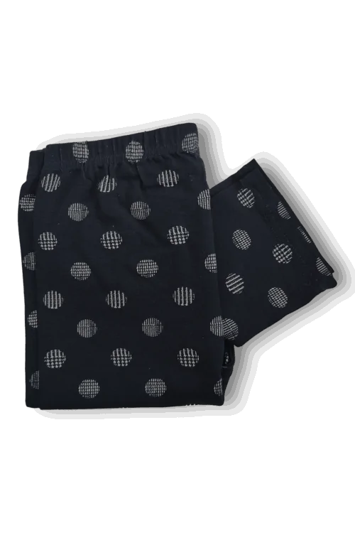 JADEA gepunktete Stretch-Baumwollleggings für Mädchen