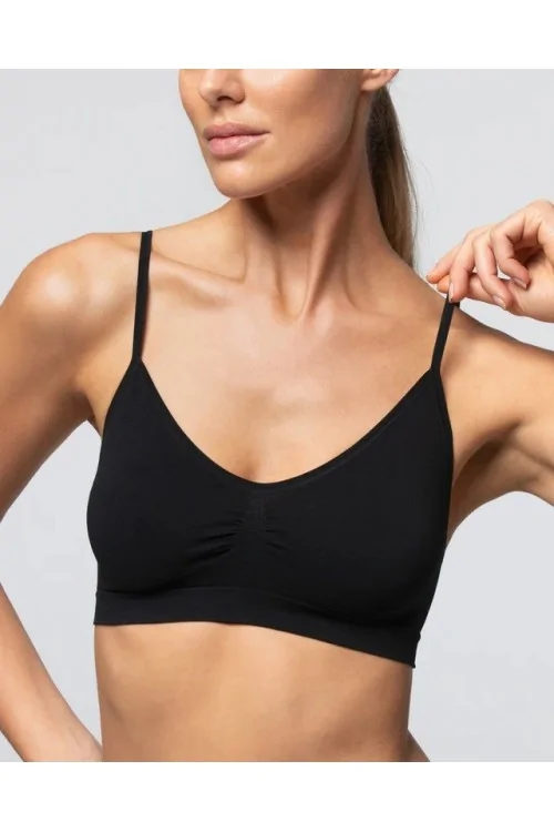Brassiere in microfibra seamless POMPEA