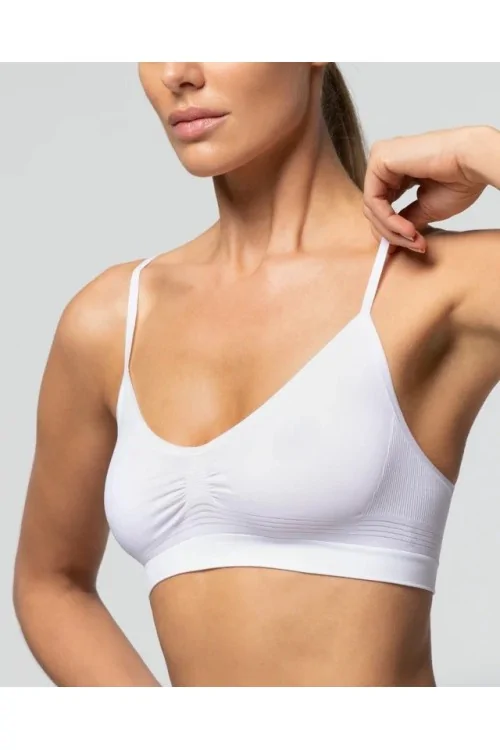 Brassiere in microfibra seamless POMPEA
