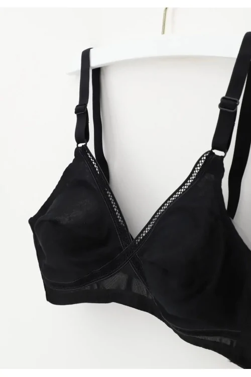 Soutien-gorge en coton sans armatures – Confort optimal pour les poitrines généreuses