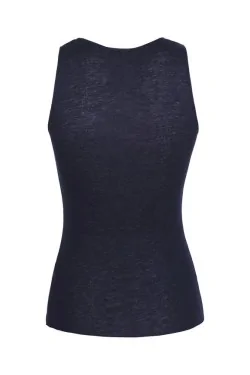 Débardeur sous-vêtement simple col rond modal+cachemire Sublyme - LADYC