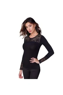 JADEA Langarm-Stretch-Baumwollhemd Art.-Nr. 4871 - LADYC