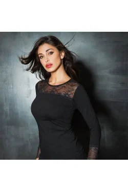 Chemise en coton stretch à manches longues JADEA art. 4871