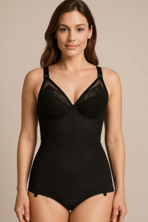 Comfortable, underwire-free shaping bodysuit – Natural support