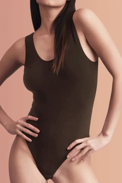 Body en microfibre à épaules larges – Simple et invisible