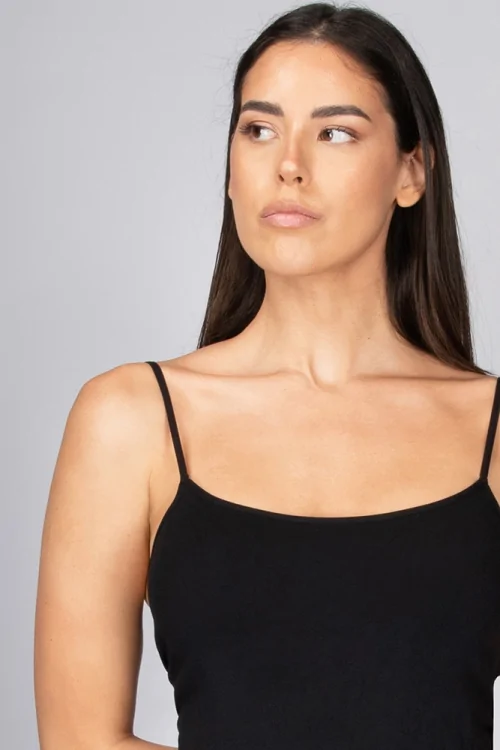 INTIMIDEA women's basic microfibre top