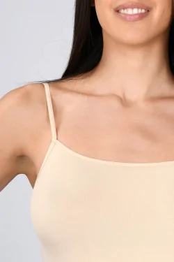 Top básico de microfibra para mujer INTIMIDEA