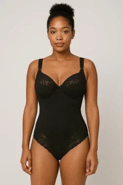 Body gainant en dentelle – Invisible et confortable