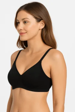 COTON PRÉFORMÉ - Soutien-gorge en coton stretch léger sans armatures