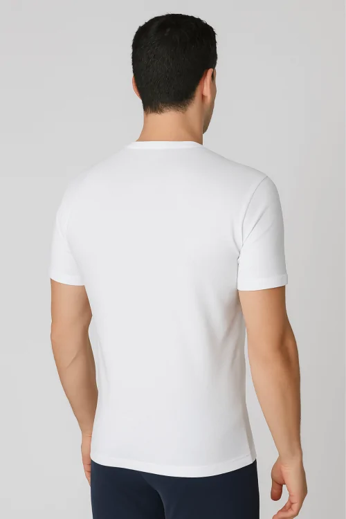 T-shirt uomo cotone V – Confezione 3 pezzi comfort