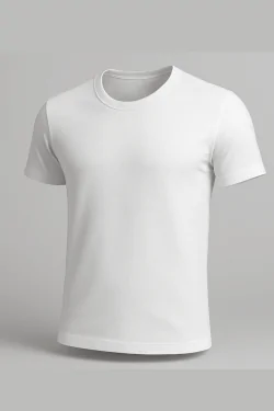 Herren-T-Shirt aus Baumwolle mit Rundhalsausschnitt – 3 bequeme Teile