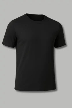 T-shirt uomo bielastico alta qualità girocollo cotone – promo 3 pezzi
