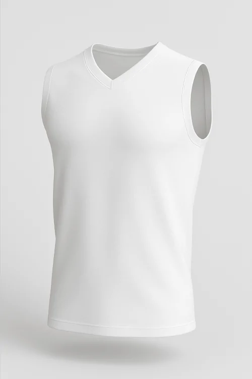 Gilet invisible à col en V pour homme – confortable sous n'importe quelle chemise