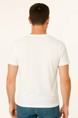 T-shirt 100% cotone leggero girocollo uomo