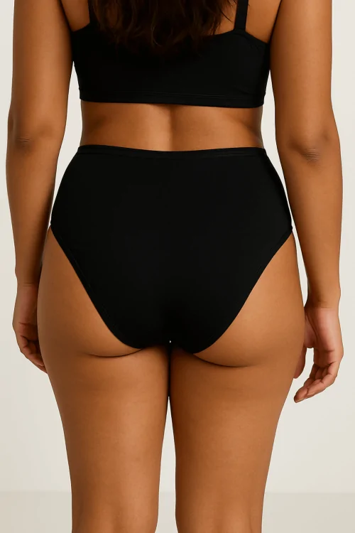 COTONE BIELASTICO - Slip Donna midi con Elastici Sottili – (3 pz)