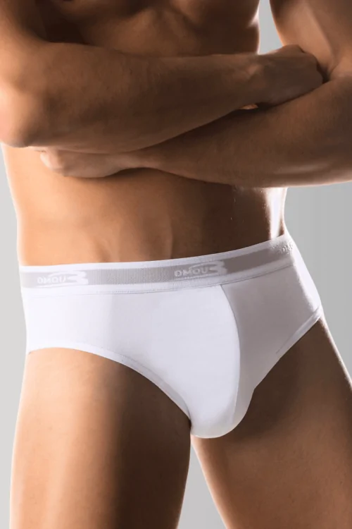 Lot de 3 paires de slips pour homme – Coton extensible résistant