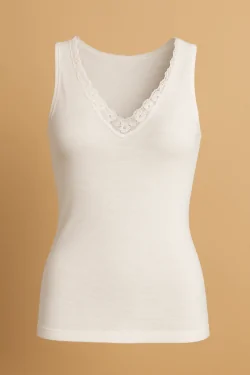 Wool Lace Camisole – Mark-Free, Stylish, and Comfortable