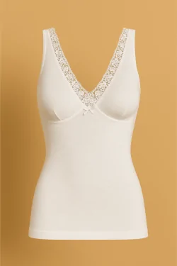 Cotton and wool inner vest – Dry skin and constant warmth