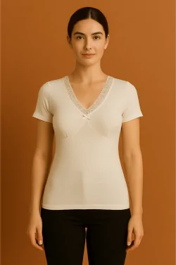 Pull en laine et coton – Peau sèche, chaleur constante