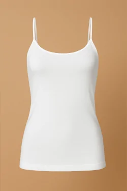 Canottiera da donna 100% cotone filo di scozia leggera