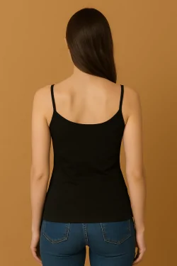 Camiseta de tirantes para mujer en 100 % algodón de Escocia ligero