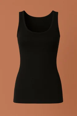Stretch cotton tank top – Does not mark under clothing
