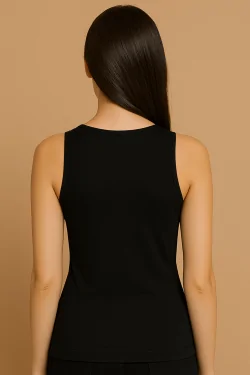 Débardeur en coton stretch – Ne marque pas sous les vêtements
