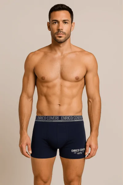 Calzoncillos bóxer para hombre Enrico Coveri en algodón bielástico surtido
