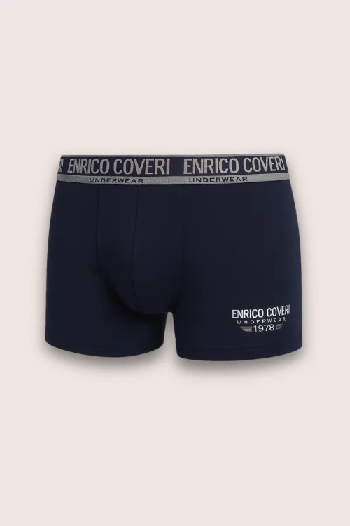 Enrico Coveri Herren-Boxershorts aus bielastischer Baumwolle in verschiedenen Ausführungen