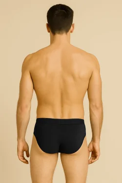 Slip homme en fil écossais à haute élasticité - fond blanc ou foncé