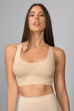 Soutien-gorge de sport galbant coupe américaine