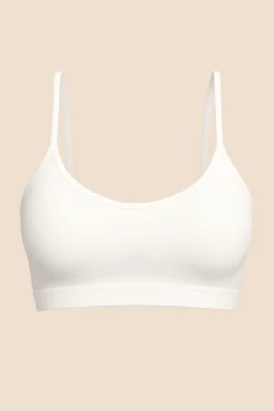 Brassiere donna in microfibra senza cuciture e imbottiture