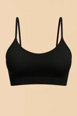 Brassiere donna in microfibra senza cuciture e imbottiture