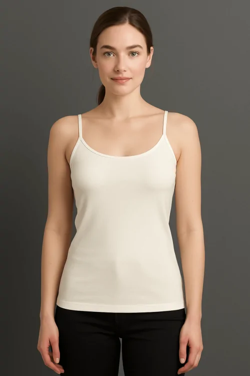 Top femme en micromodal extensible Fabriqué en Italie