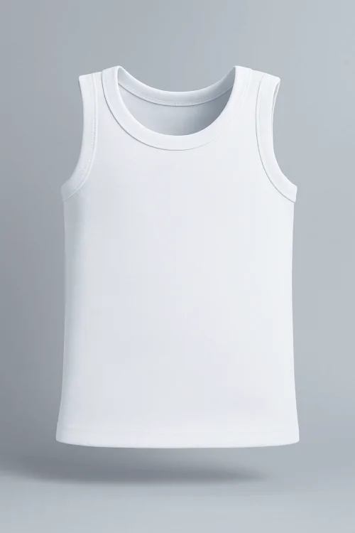 Baby's Warm Cotton Wide Shoulder Tank Top – 3 Piece
