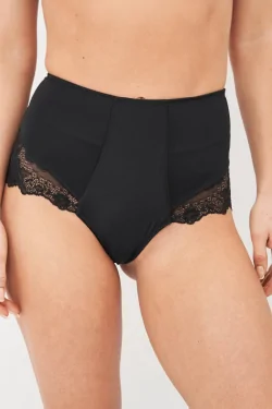 Gaine gainante pour femme avec dentelle élastique et découpes invisibles