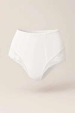 Guainetta modellante donna con pizzo elasticizzato e tagli invisibili