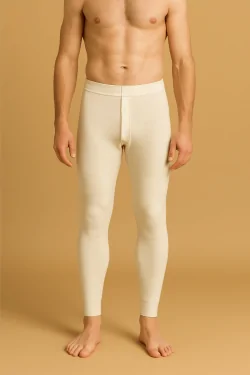 Collants sous-vêtements en laine et coton pour hommes