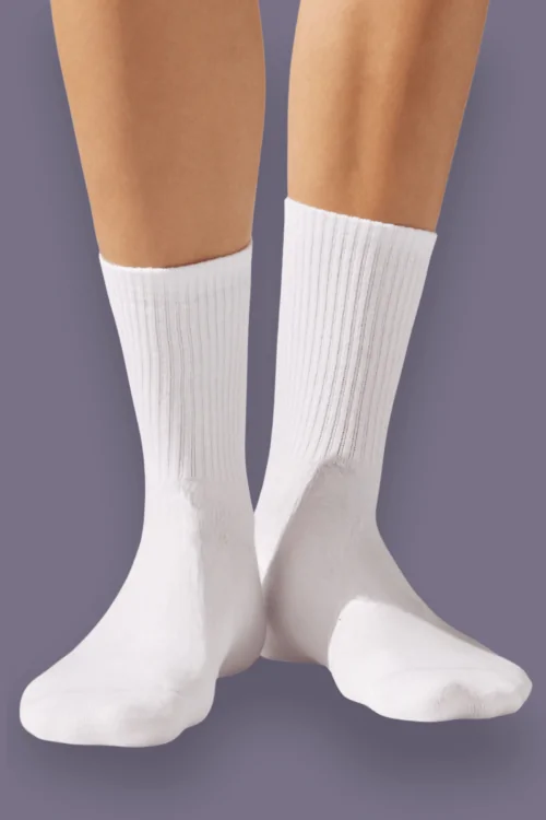 Chaussettes courtes pour homme en coton éponge avec lycra - confort et respirabilité