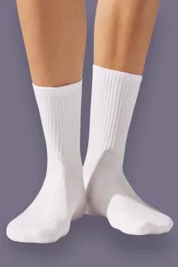 Men's short socks in cotton terry with lycra - comfort and breathability