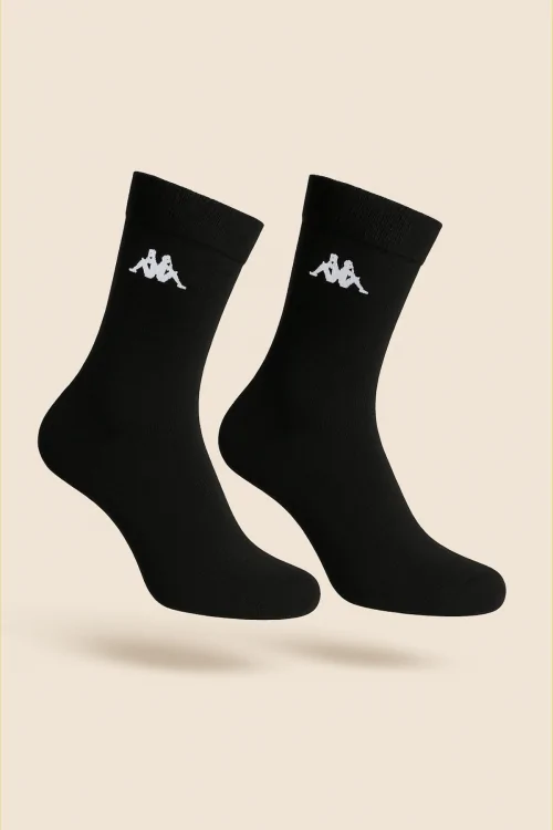 Lote de 3 pares de calcetines cortos Kappa para hombre en algodón elástico: comodidad y estilo.
