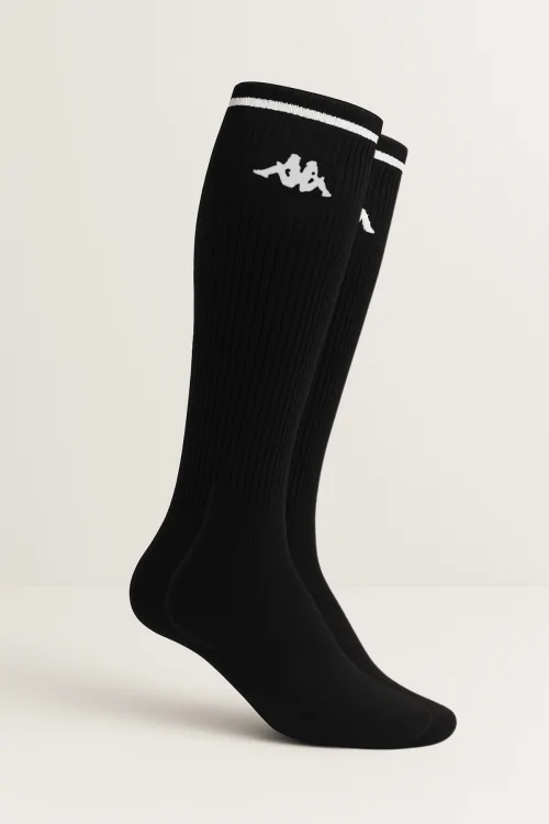 Chaussettes longues de basket-ball pour homme en coton éponge - lot de 6 paires assorties ou unies