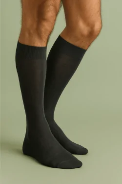 Lange, leichte Herrensocken mit schottischem Garn – 6 Paar