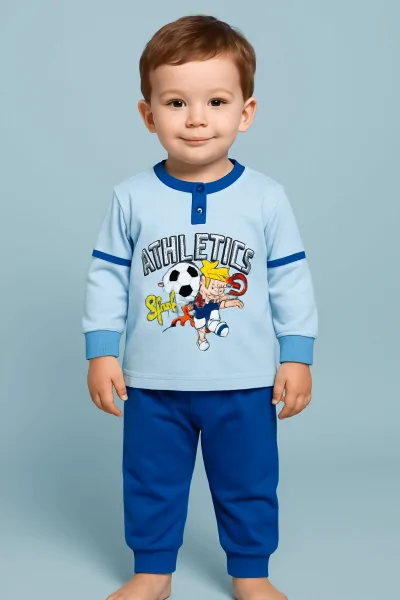 Pyjama bébé garçon en coton léger - 18/24 mois